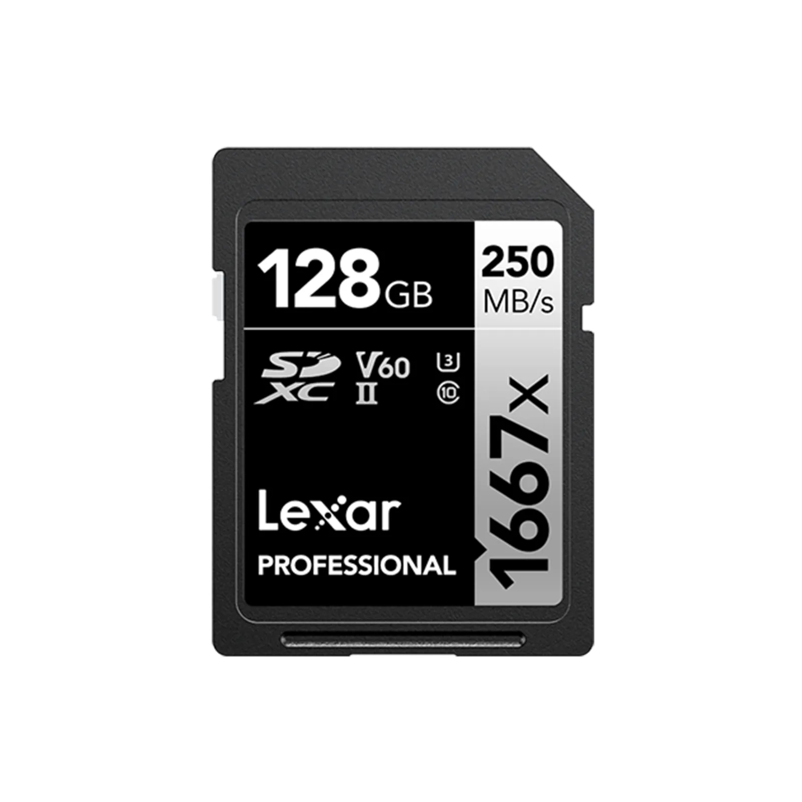 Lexar Professional 1667x SDXC UHS-II Card SILVER Series 128GB