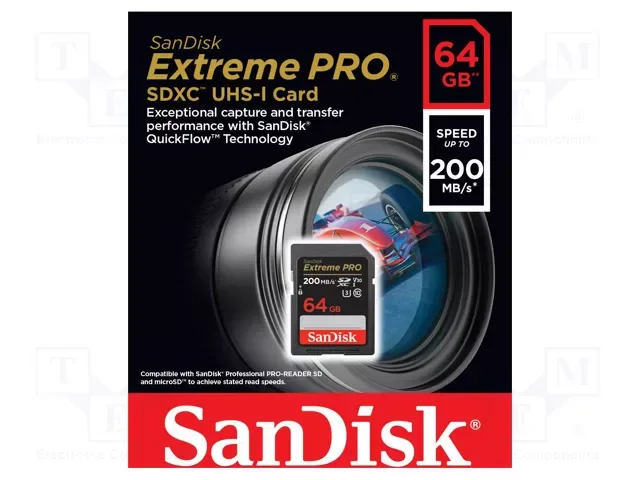SanDisk Extreme PRO SDHC/SDXC UHS-I 64GB